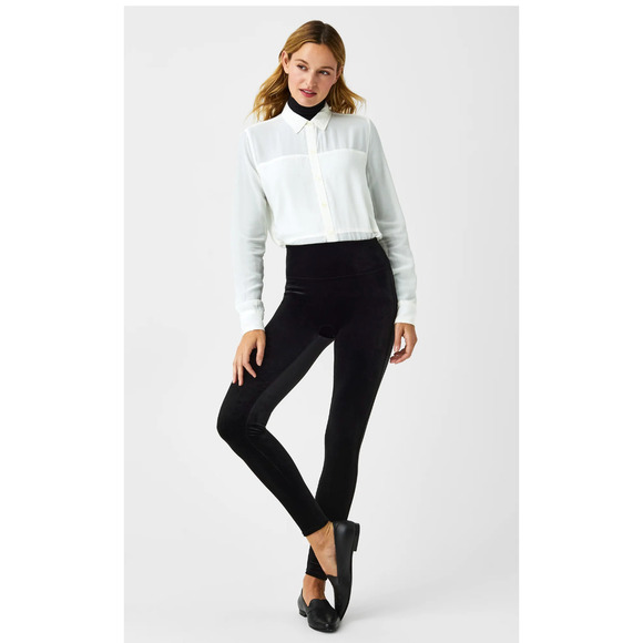 SPANX Velvet Leggings XS NWT - Picture 1 of 8